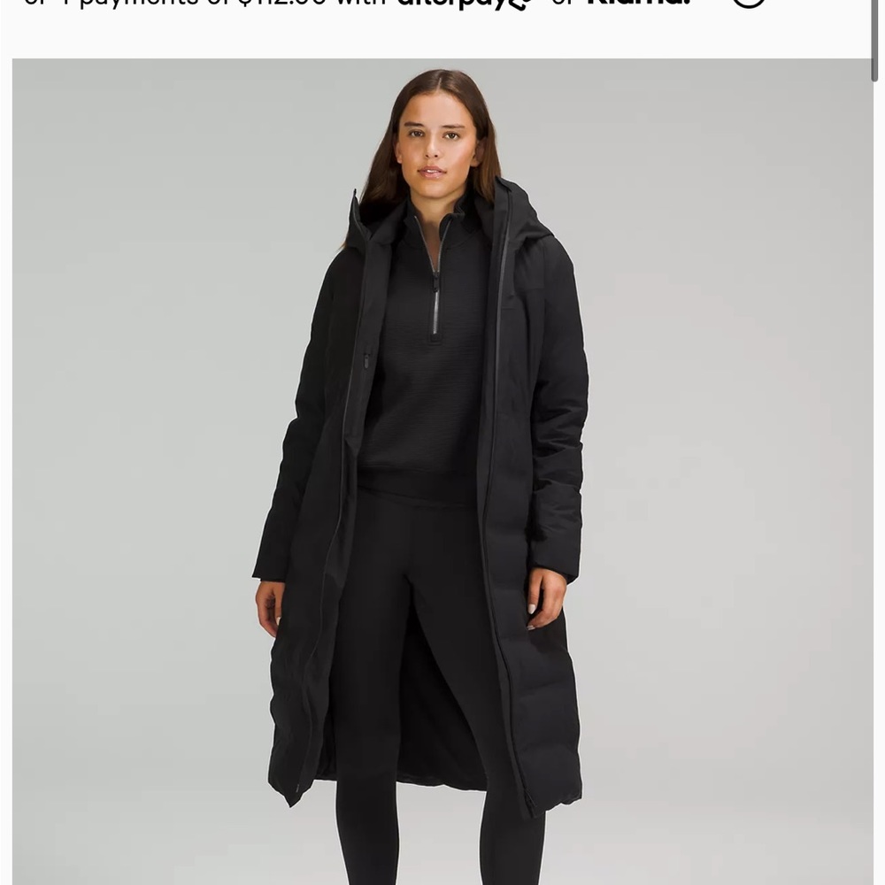 Lulu lemon sleet street jacket size 6